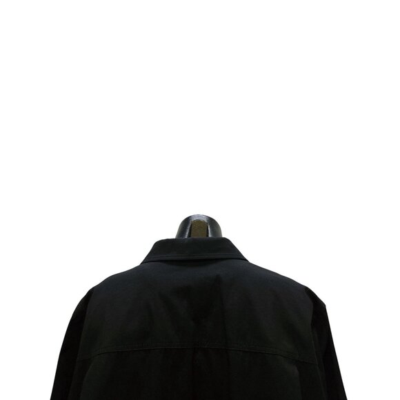 Lafayette 148 Black Button-Up Long Sleeve Tunic Blouse Size XXL - Picture 8 of 10